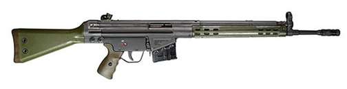 PTR 91 Industries GI Rifle 16" Tapered Barrel ODG NJ Legal 308 Win/7.62 NATO